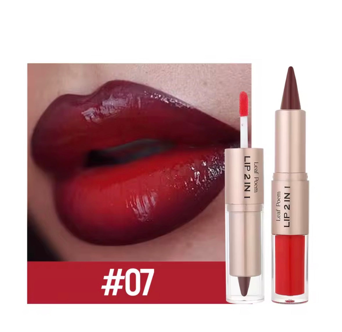 2 IN 1 LIPLINER & LIPGLOSS