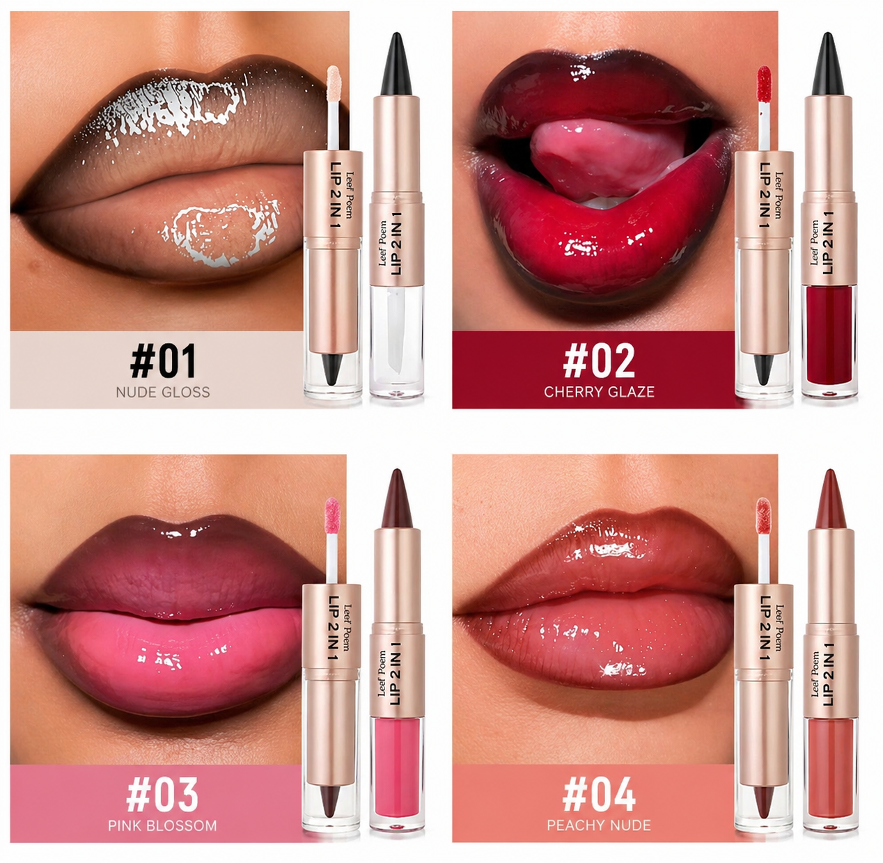 2 IN 1 LIPLINER & LIPGLOSS