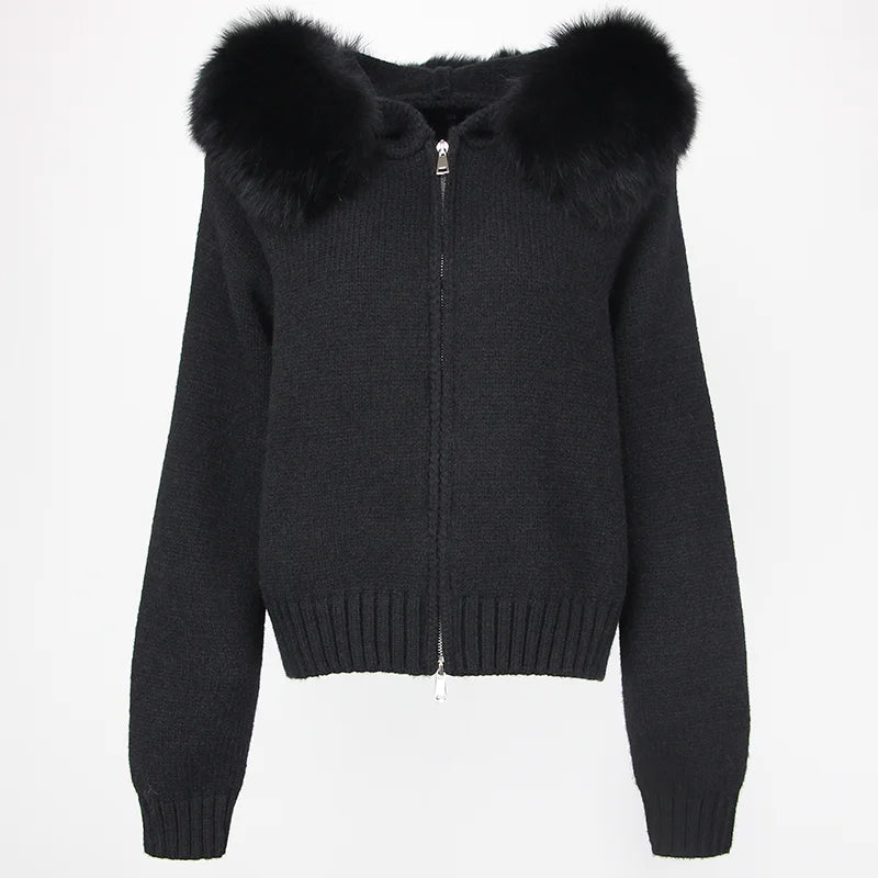 LUXE Faux-Fur Jacket