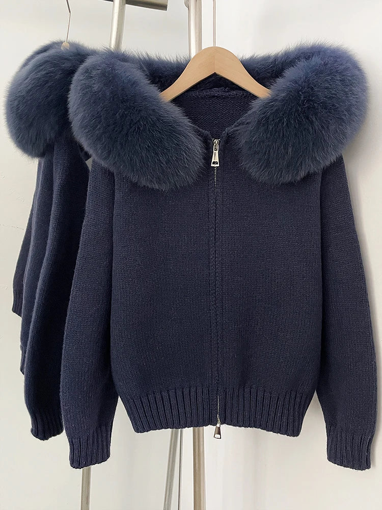 LUXE Faux-Fur Jacket