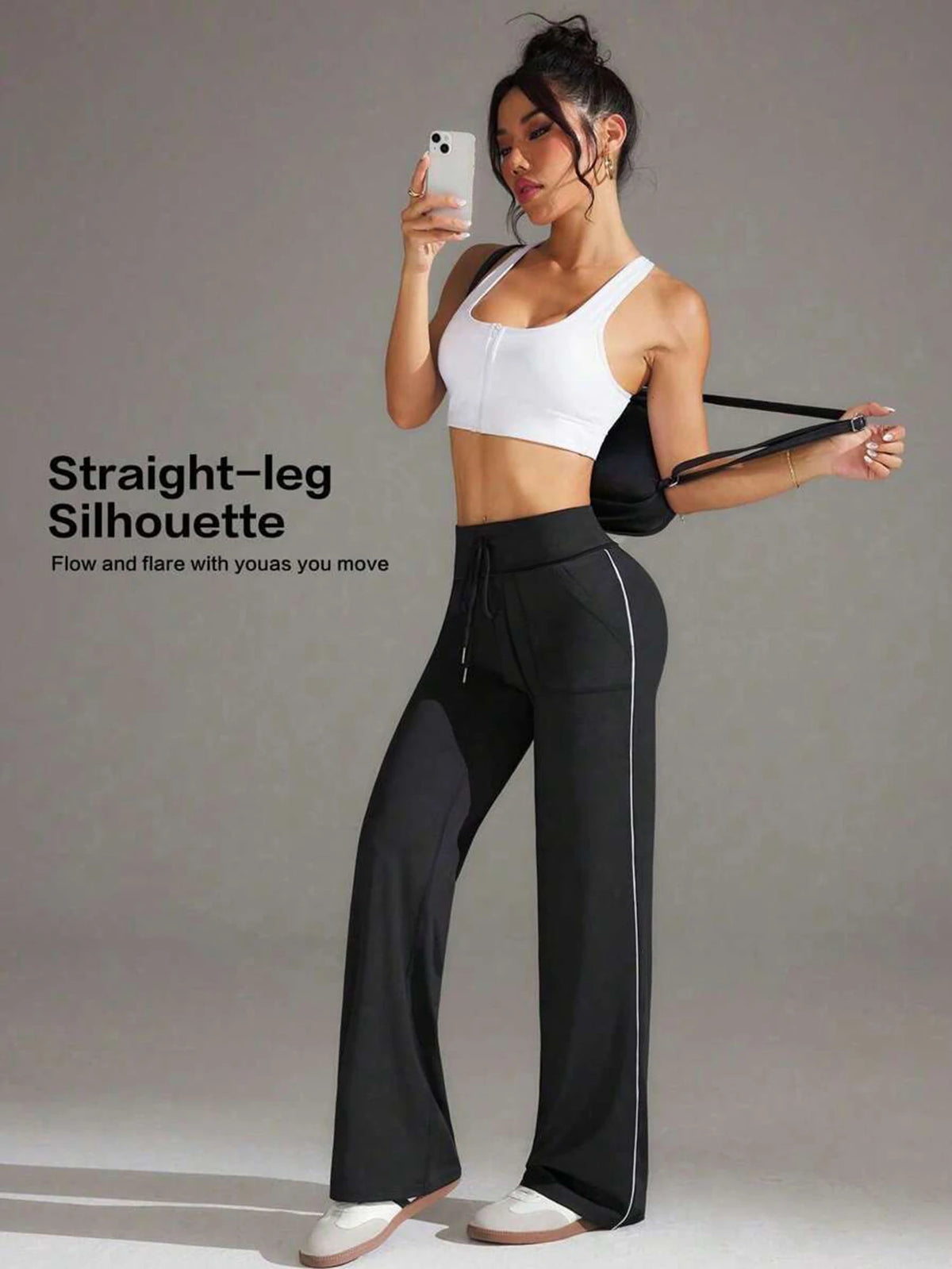 ESSENTIAL Wide-Leg Pants