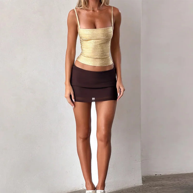 Luna Sculpt Ribbed Top