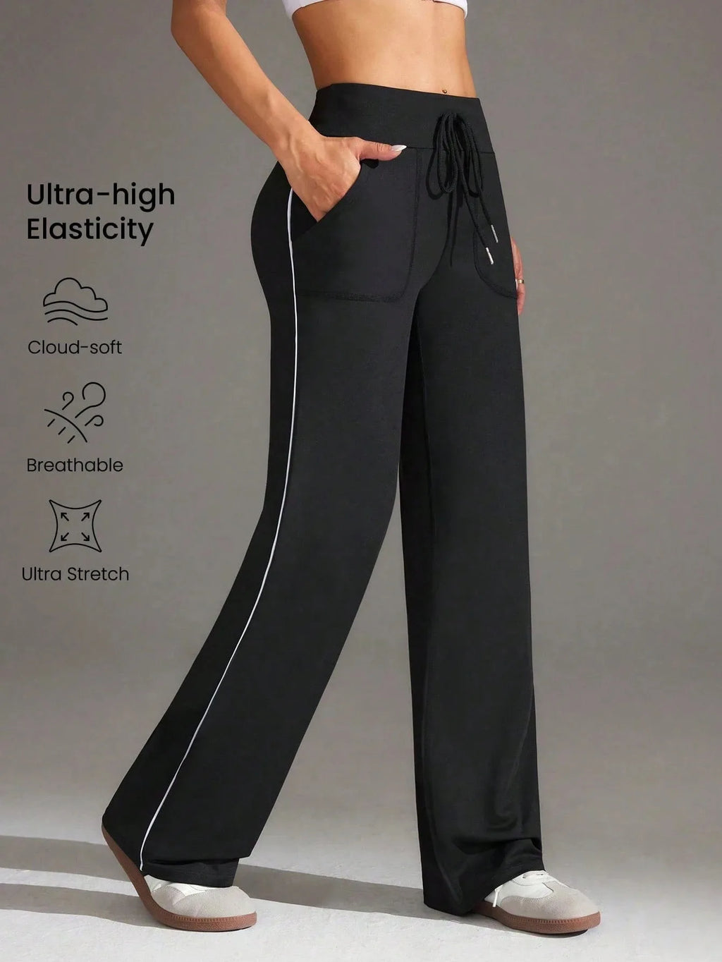 ESSENTIAL Wide-Leg Pants