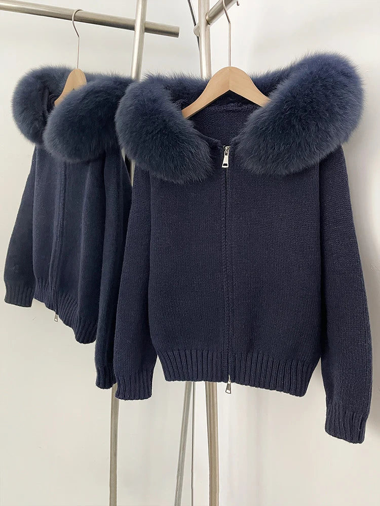 LUXE Faux-Fur Jacket