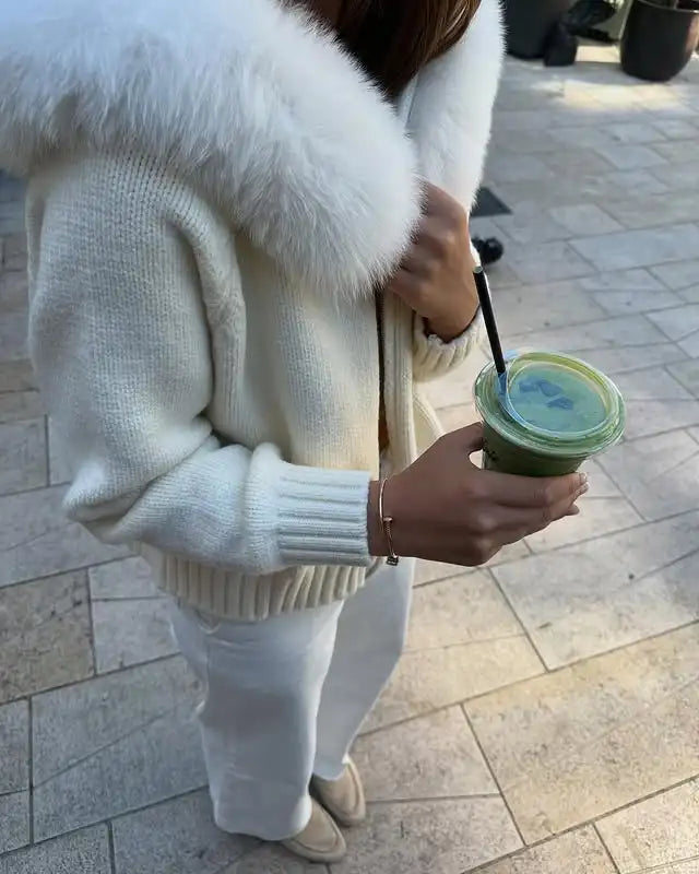 LUXE Faux-Fur Jacket