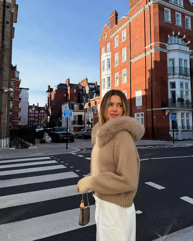 LUXE Faux-Fur Jacket